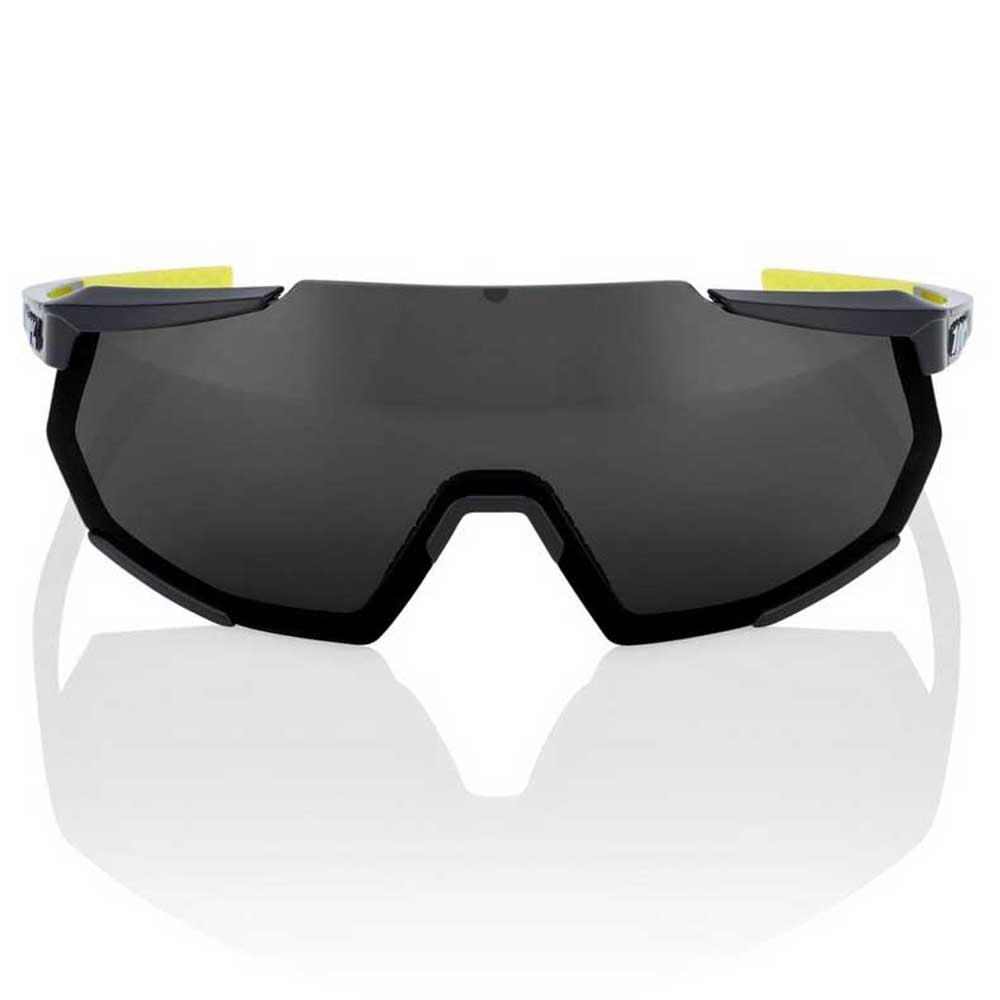 100% Racetrap® 3.0 Gloss Black Smoke Lens