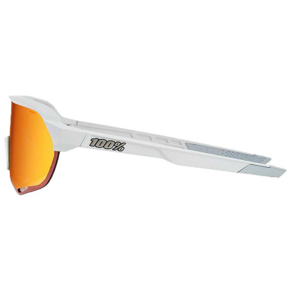 100% S2 Soft Tact Off White Hiper Red Multilayer Mirror Lens.