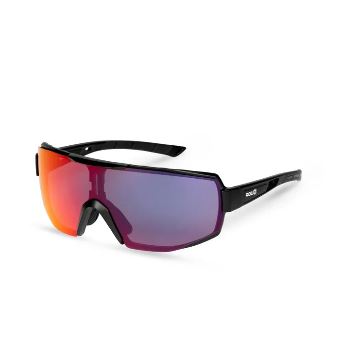 Gafas AGU Bold Antivaho Negro, Lentes Rojas