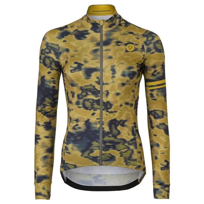 AGU Camisola Blurry Photo LS Performance Women Green