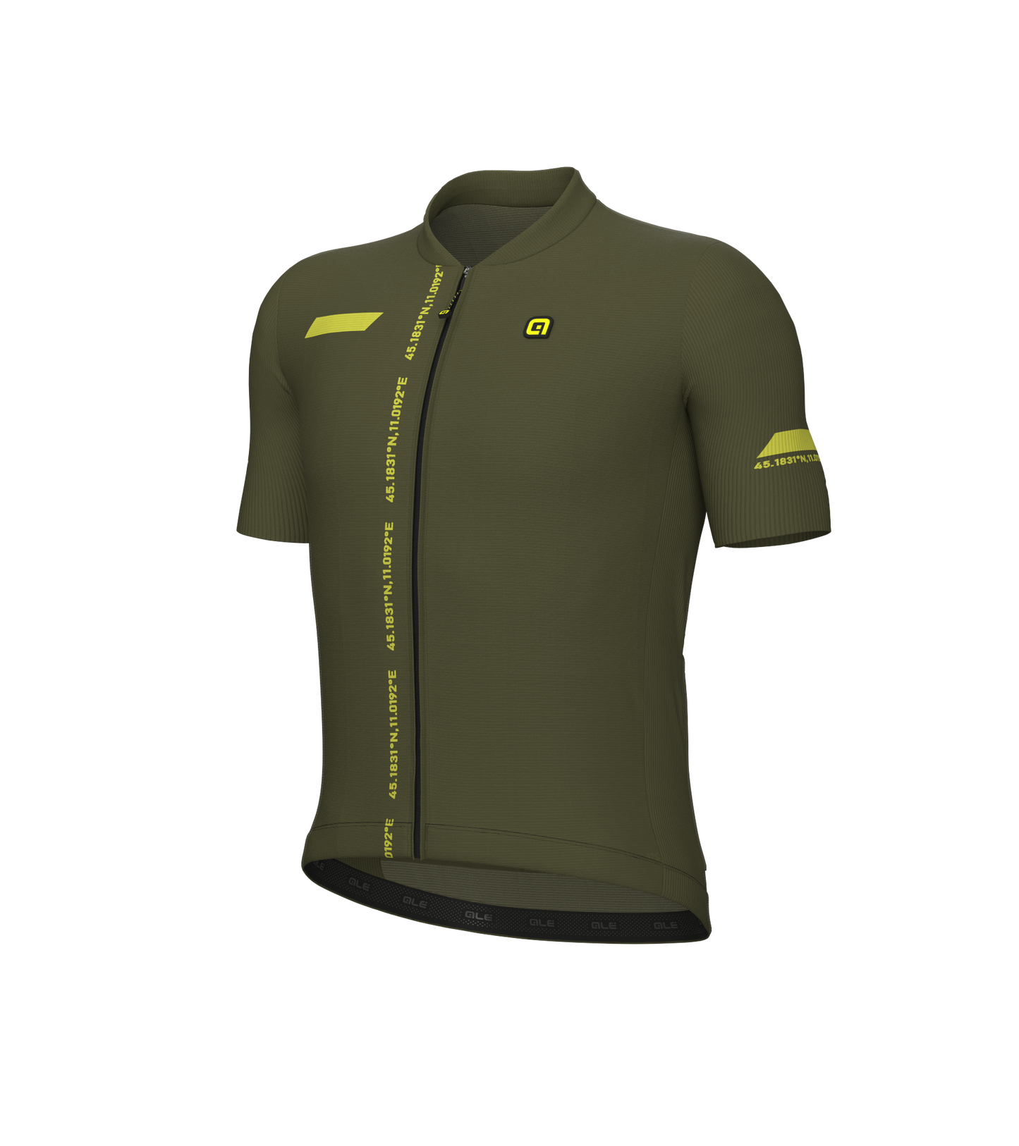 ALÉ CYCLING r-e | Short Sleeve Jersey Follow Me Military Green