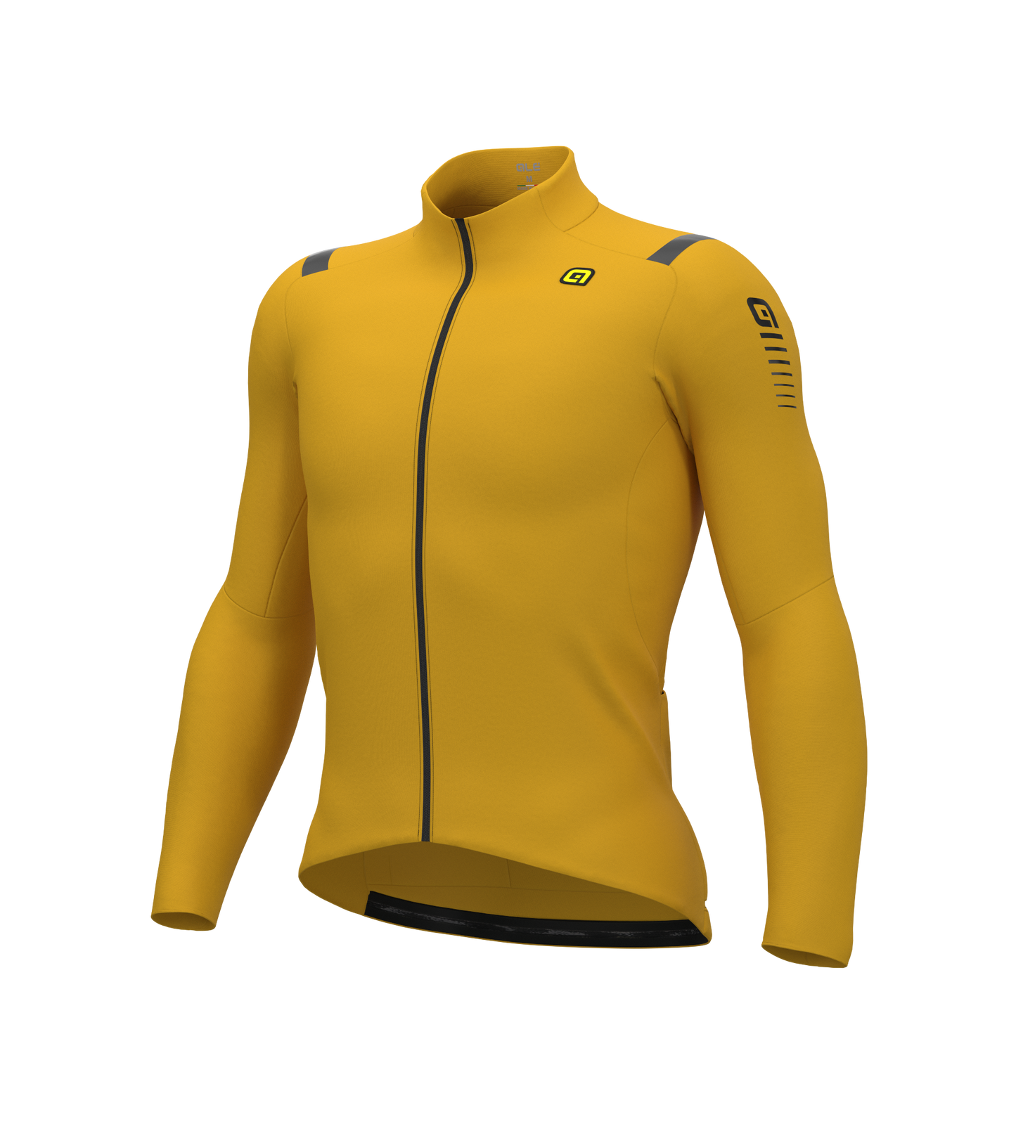 ALÉ CYCLING Long Sleeve Jersey r-ev1 Warm Race Yellow
