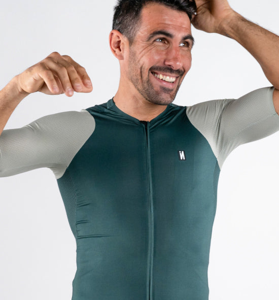 INVERSE Short Sleeve Cycling Jersey BOONE BASIL MEN