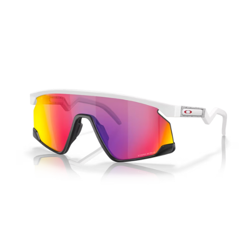 OAKLEY BXTR Prizm Road Lenses, Matte White Frame