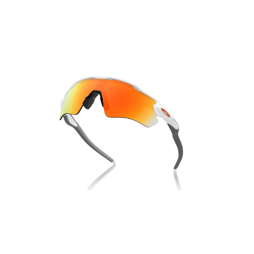 Lentes OAKLEY Radar® EV Path® Fire Iridium, montura blanca pulida