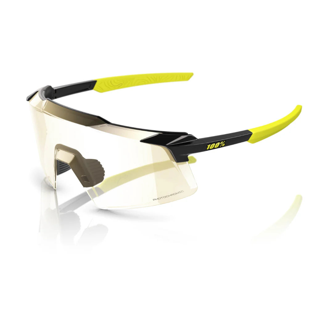 100% Aerocraft Gloss Metallic Black Gold Mirror Photochromic Lens