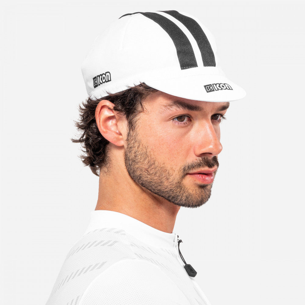 SCICON Cycling Cap White