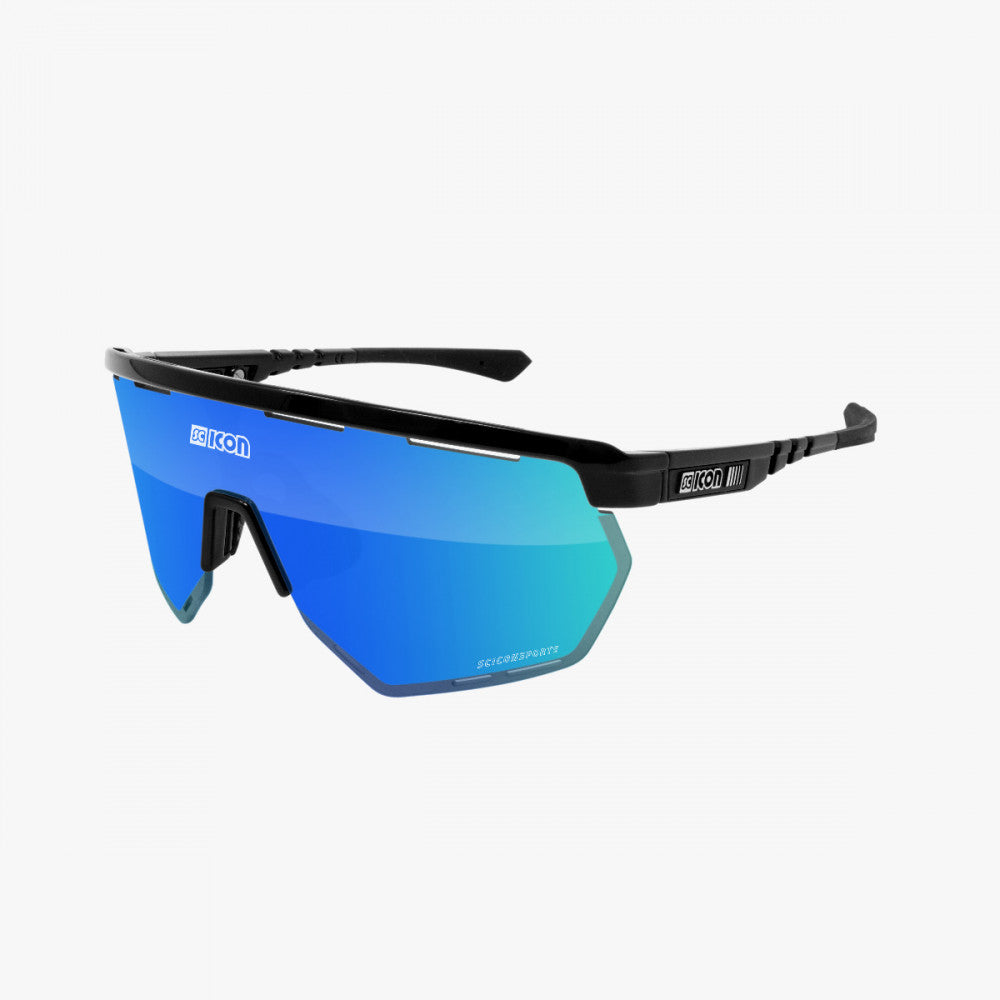 SCICON Aerowing Negro / Multiespejo Azul