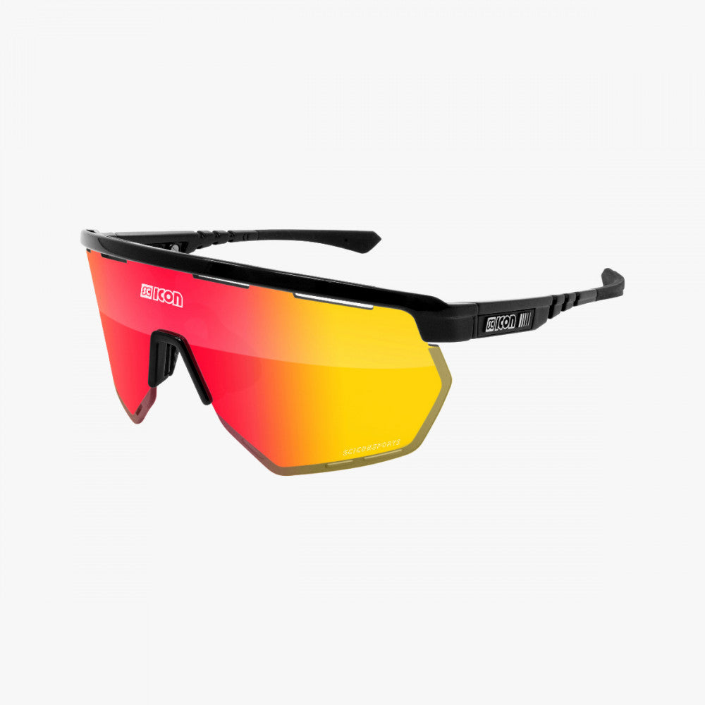 SCICON Aerowing Negro / Multiespejo Rojo
