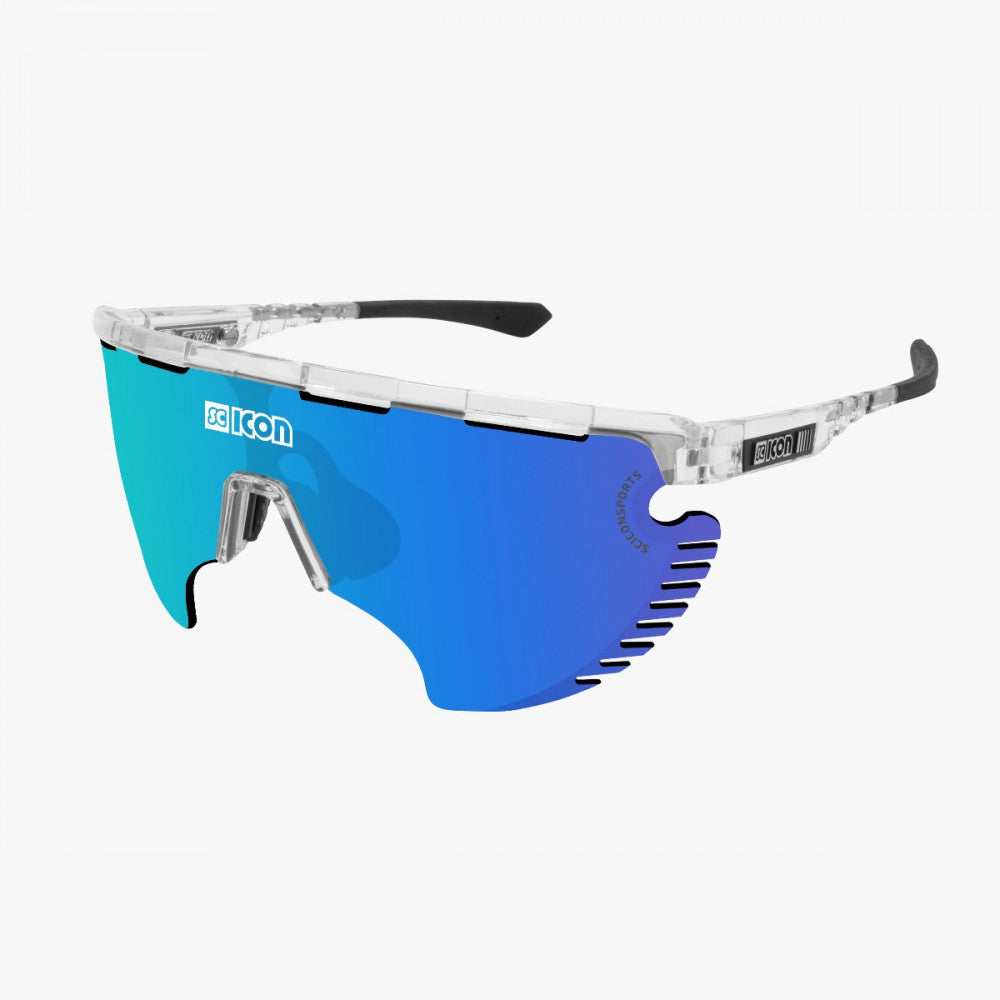 SCICON Aerowing Lamon Crystal Gloss / Multiespejo Azul