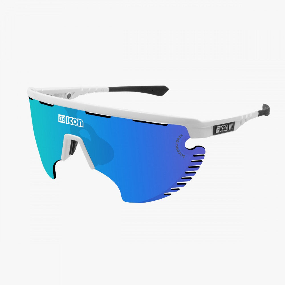 SCICON Aerowing Lamon White Gloss / Multimirror Blue
