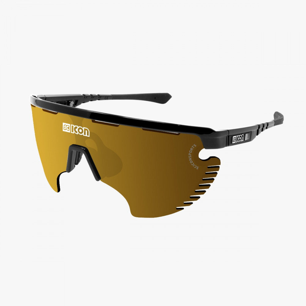 SCICON Aerowing Lamon Negro Brillo / Bronce Multiespejo