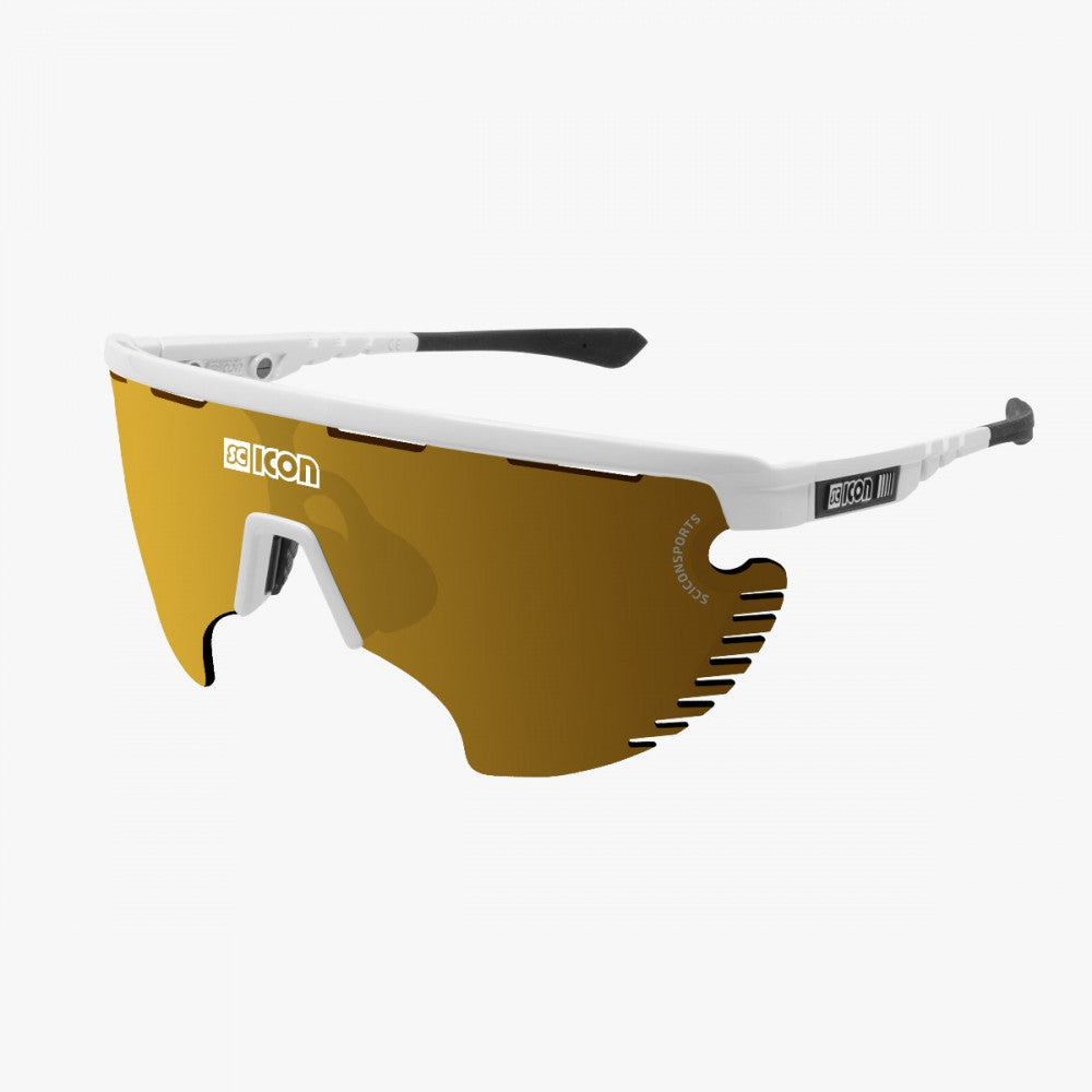 SCICON Aerowing Lamon White Gloss / Multimirror Bronze