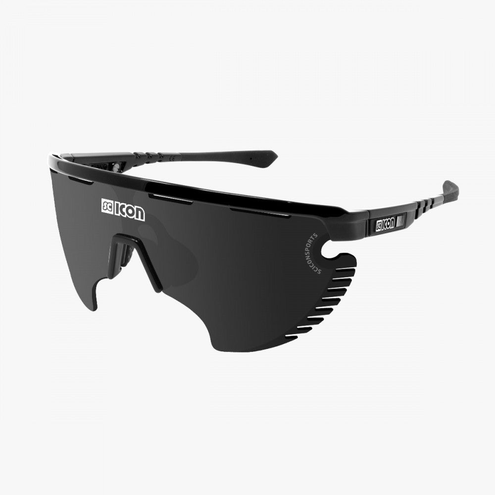 SCICON Aerowing Lamon Negro Brillo / Plata Multiespejo