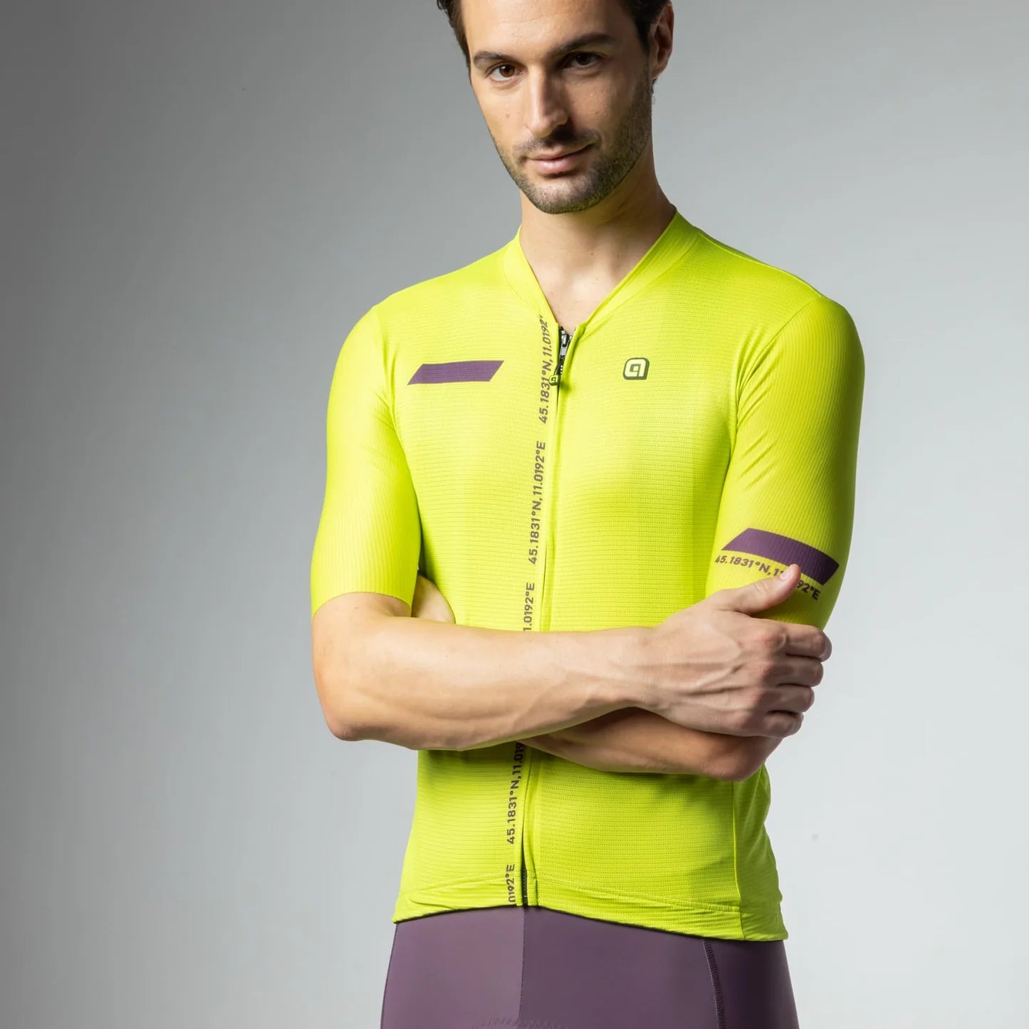 ALÉ CYCLING r-e | Short Sleeve Jersey Follow Acid Green