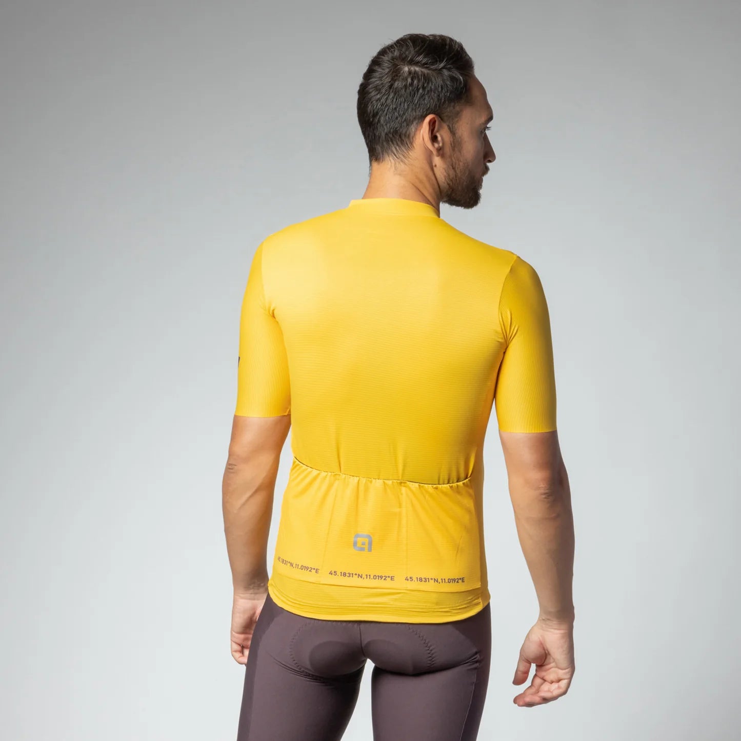 ALÉ CYCLING r-e | Short Sleeve Jersey Follow Me Ocher