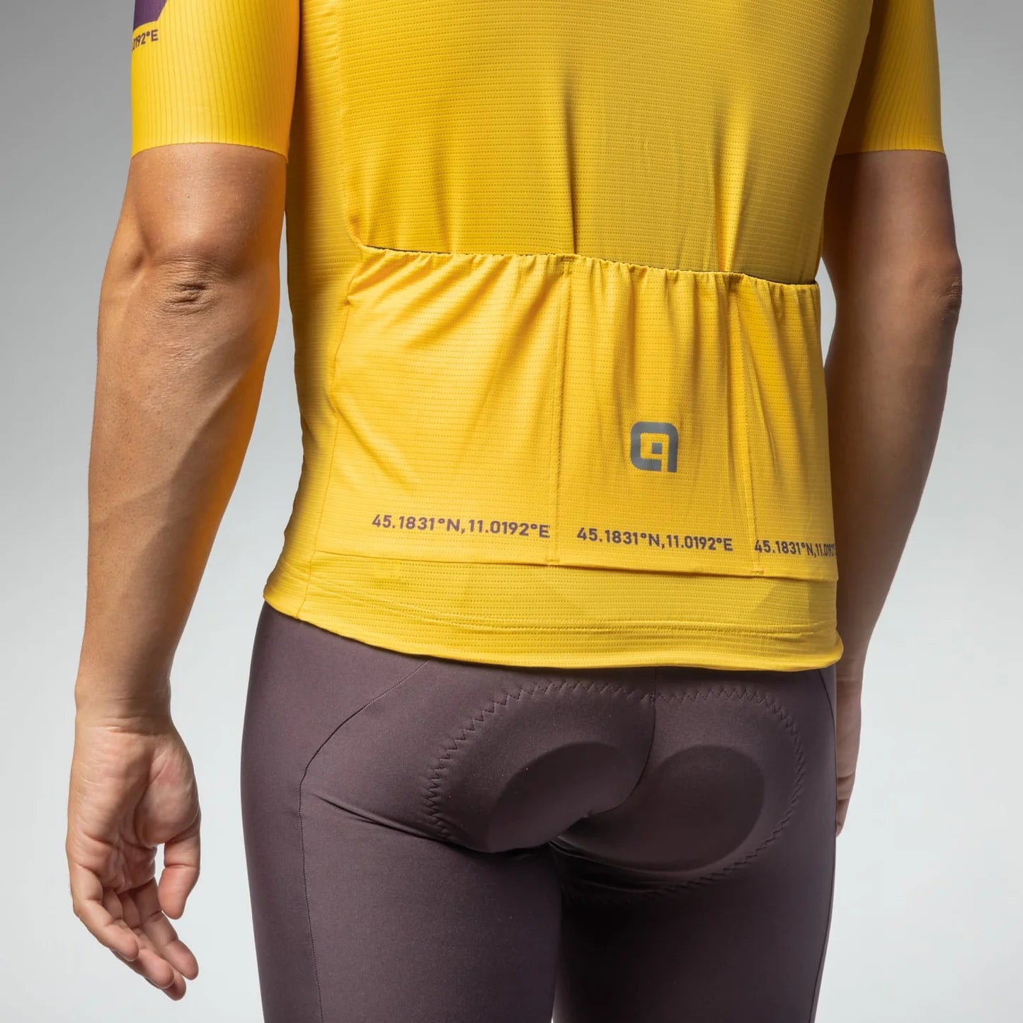 ALÉ CYCLING r-e | Short Sleeve Jersey Follow Me Ocher