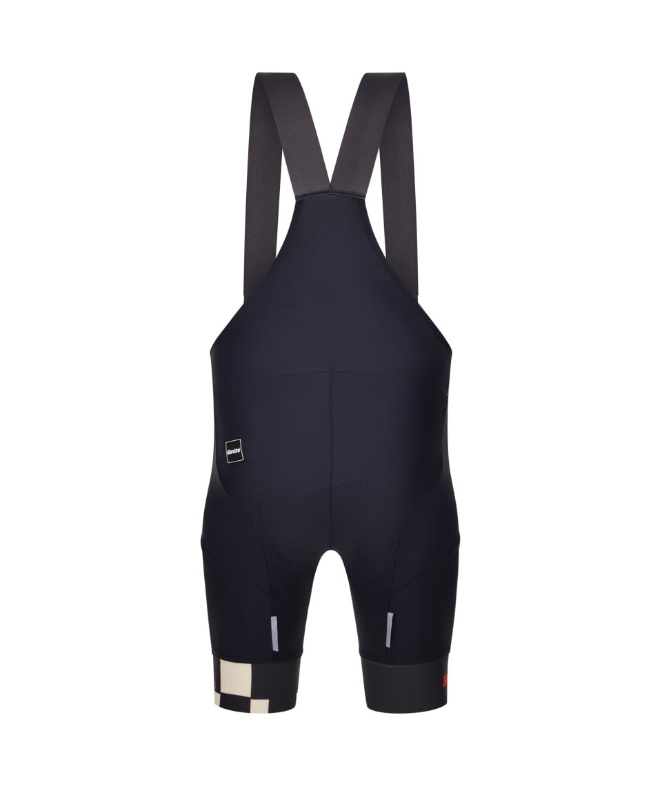 SANTINI Paris-Roubaix Bib Shorts Black