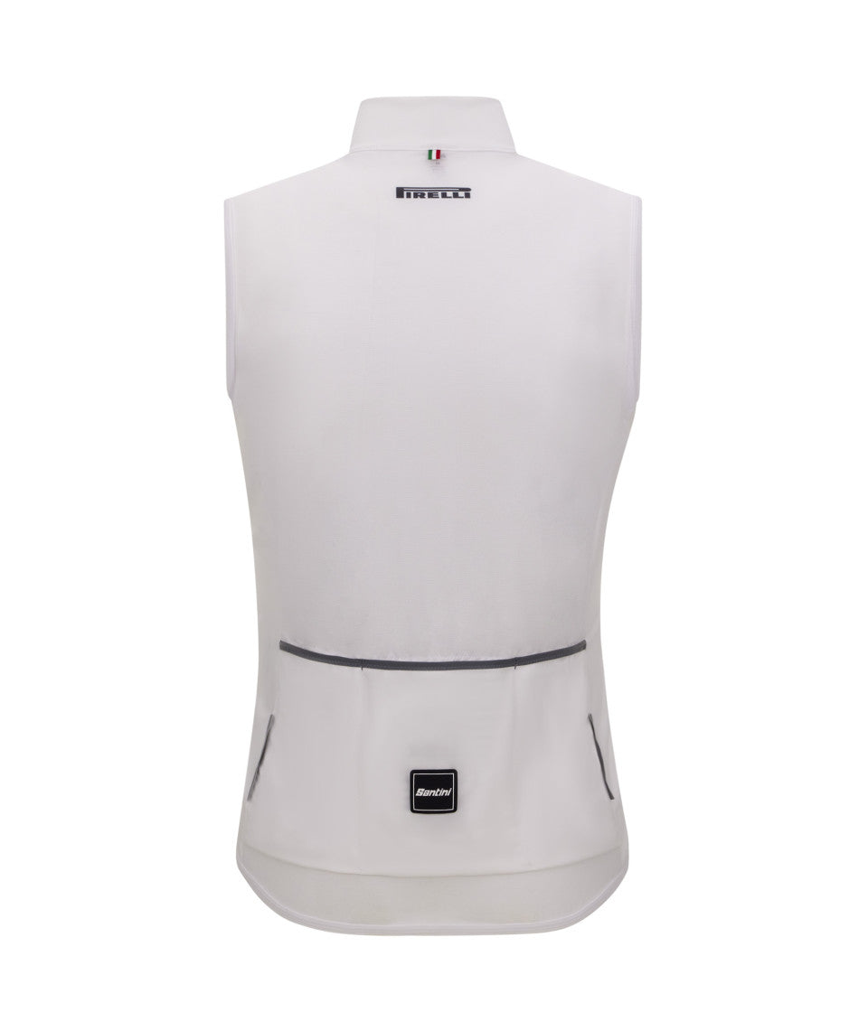 SANTINI Pirelli - Wind Vest White