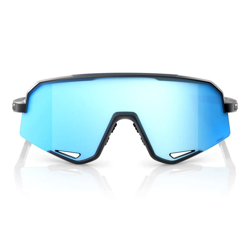 100% Slendale Matte Black Hiper® Blue Multilayer Mirror Lens