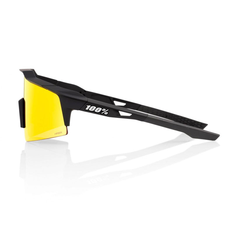 100% Speedcraft® SL Soft Tact Black Hiper® Red Multilayer Mirror Lens