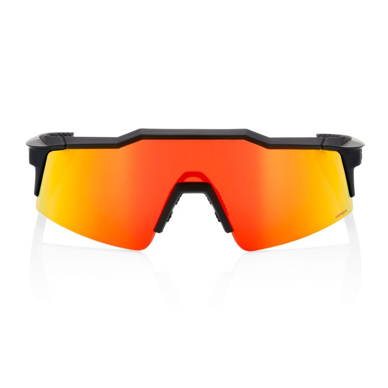 100% Speedcraft® SL Soft Tact Black Hiper® Red Multilayer Mirror Lens