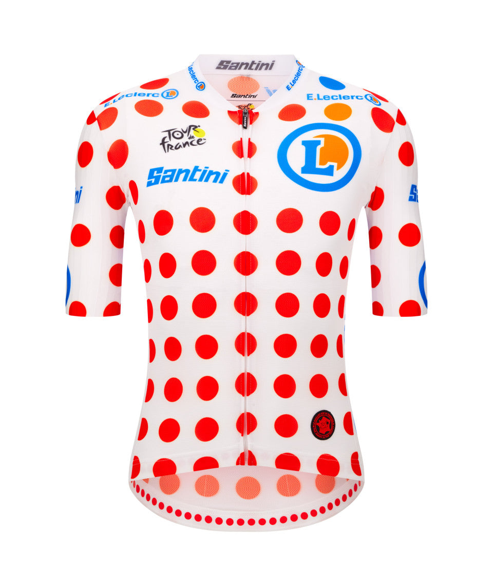 SANTINI Tour De France - Official Polka Dot Jersey