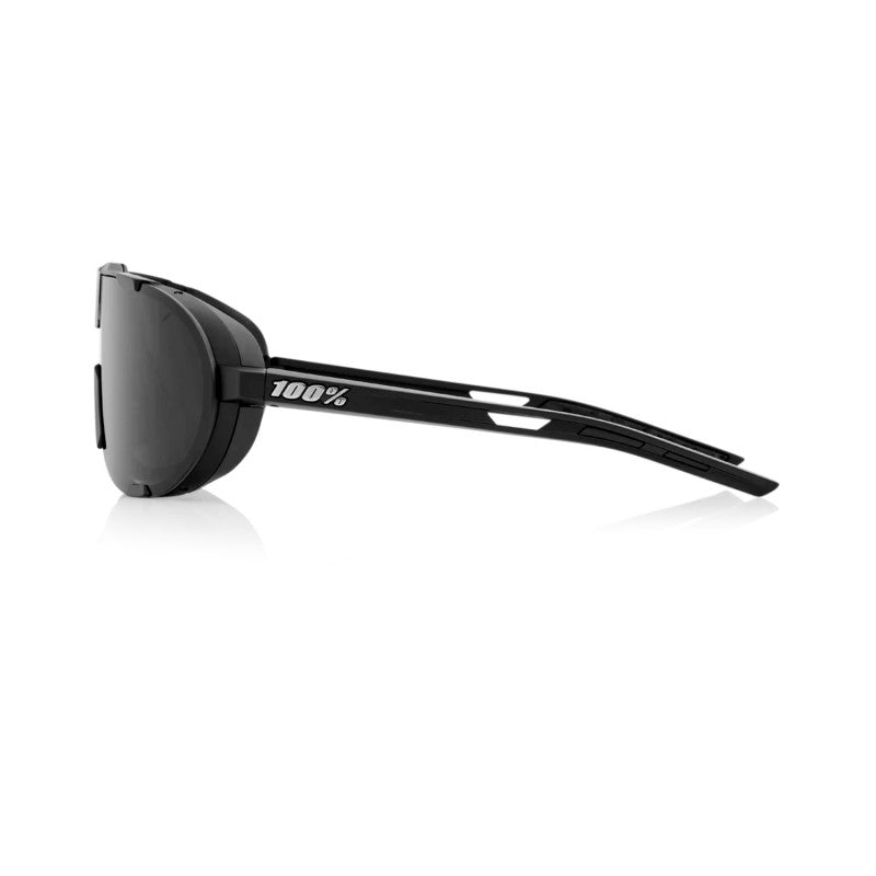 100% Westcraft Matte Black Smoke Lens