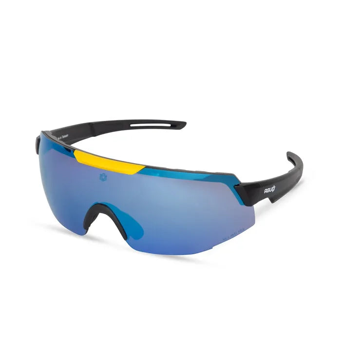 Gafas AGU Pride HDII Negro/Amarillo, Lentes Azules