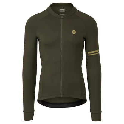 Maillot AGU Solid LS Performance Hombre Verde