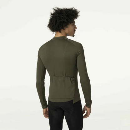 Maillot AGU Solid LS Performance Hombre Verde