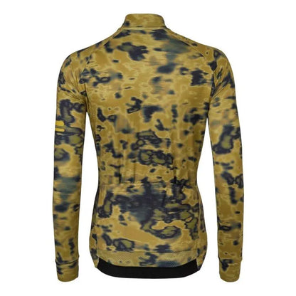 AGU Blurry Photo LS Performance Women Green Jersey