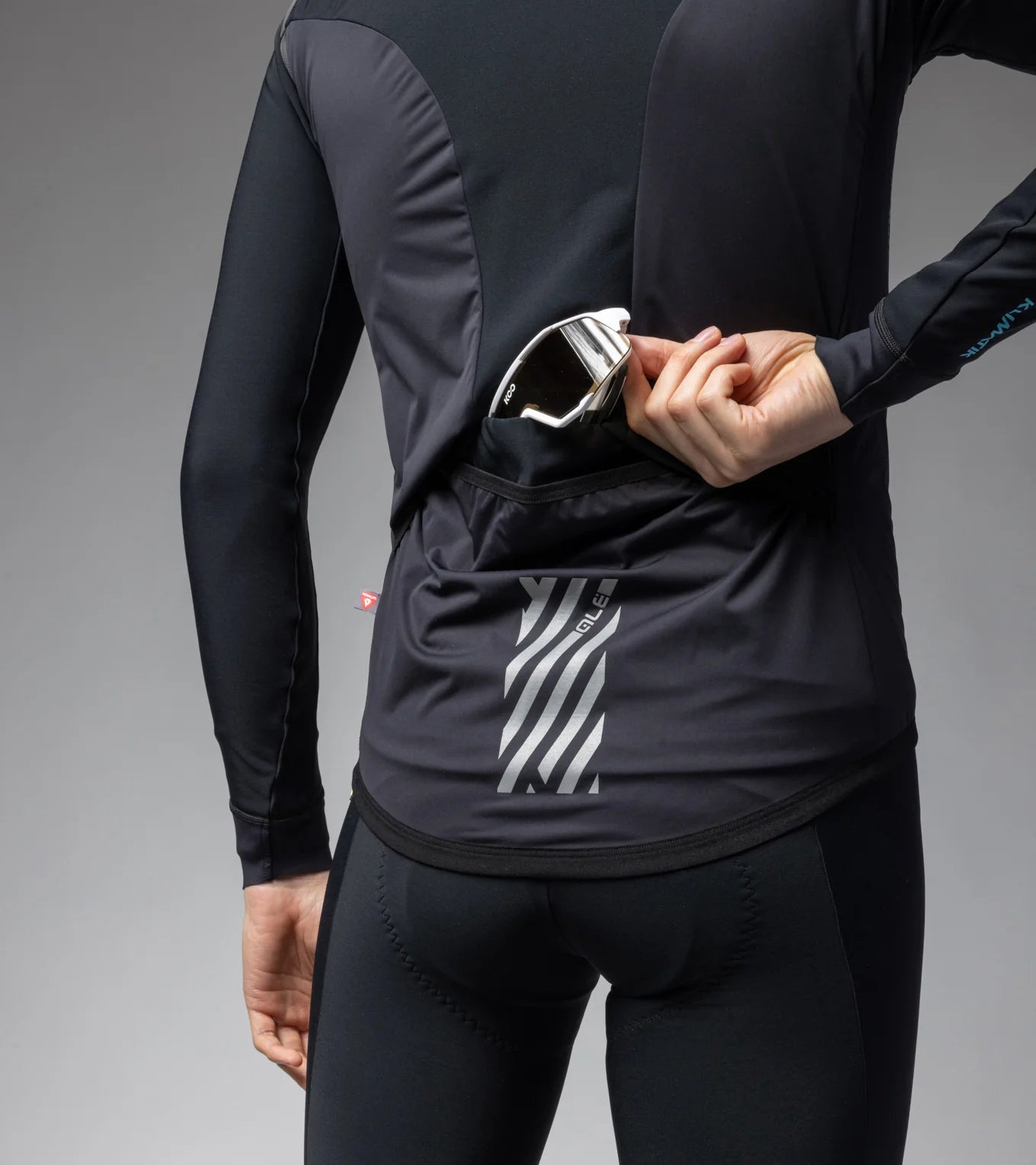 ALÉ CYCLING klimatik | vest K-smart Fluo Black