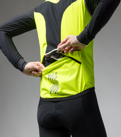 ALÉ CYCLING klimatik | vest K-smart Fluo Yellow
