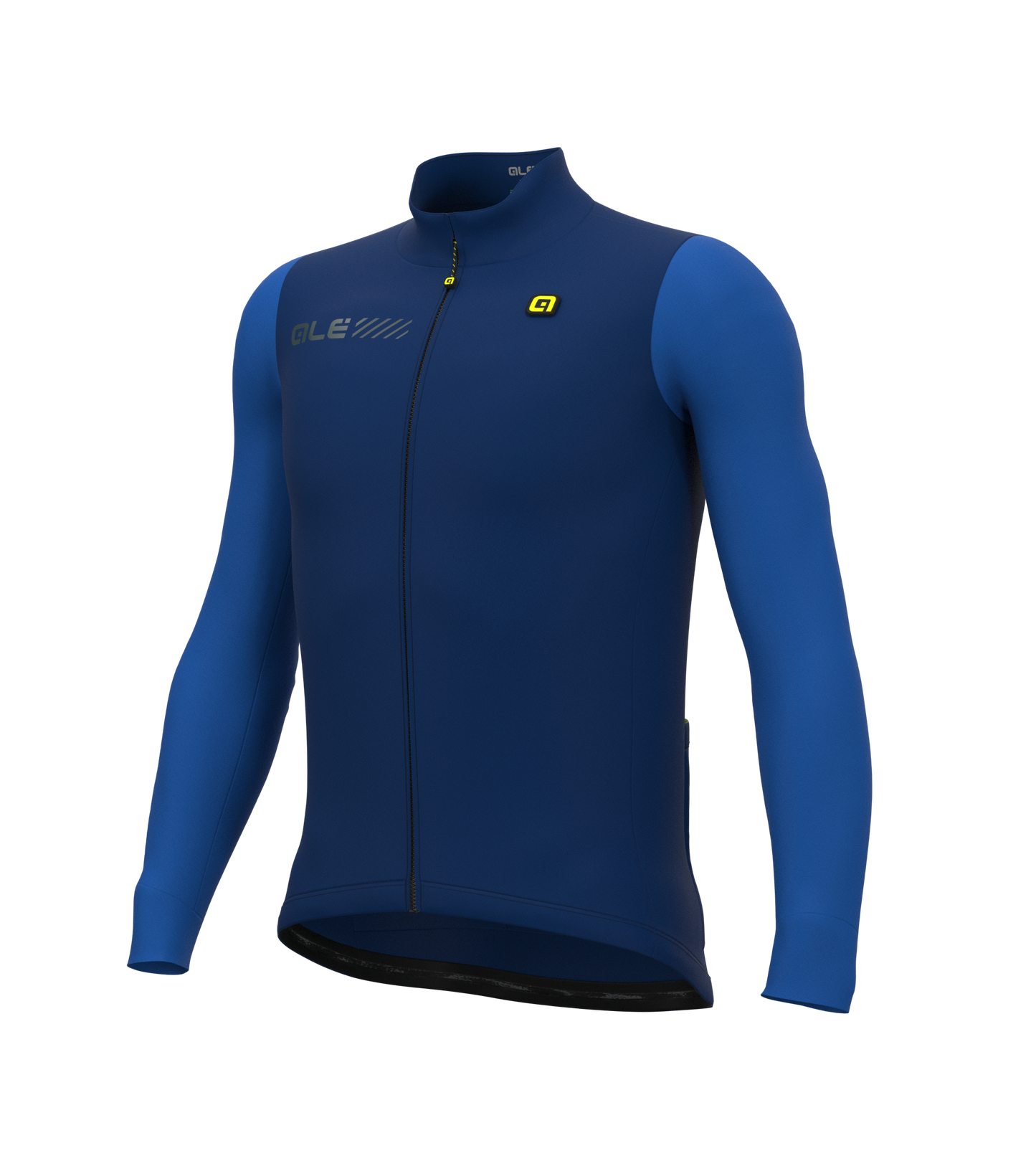 ALÉ CYCLING Solid | Long Sleeve Jersey Fondo 2.0 Navy Blue