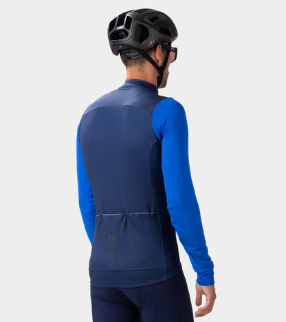 ALÉ CYCLING Solid | Long Sleeve Jersey Fondo 2.0 Navy Blue