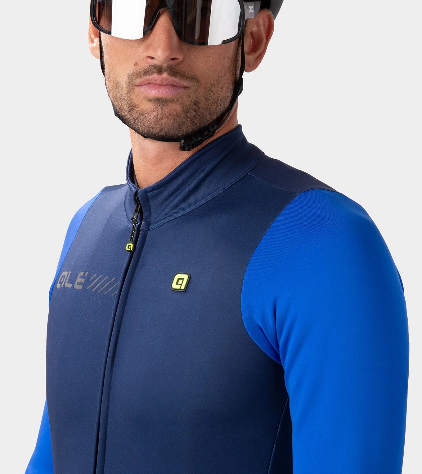 ALÉ CYCLING Solid | Long Sleeve Jersey Fondo 2.0 Navy Blue