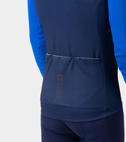 ALÉ CYCLING Solid | Long Sleeve Jersey Fondo 2.0 Navy Blue