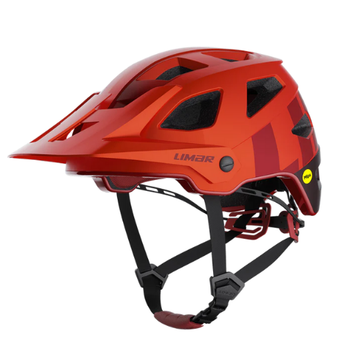 LIMAR Delta Mips Mate Rojo Brillante
