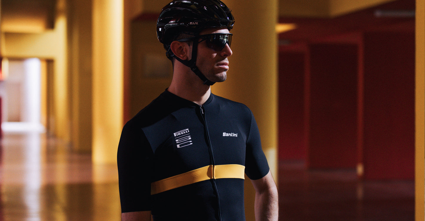 SANTINI Pirelli Jersey White