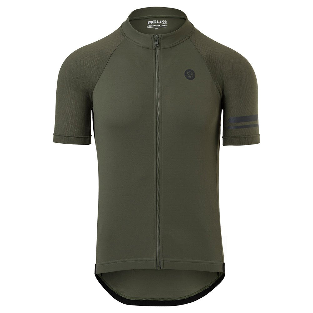 Maillot AGU Core SS II Essential hombre verde militar