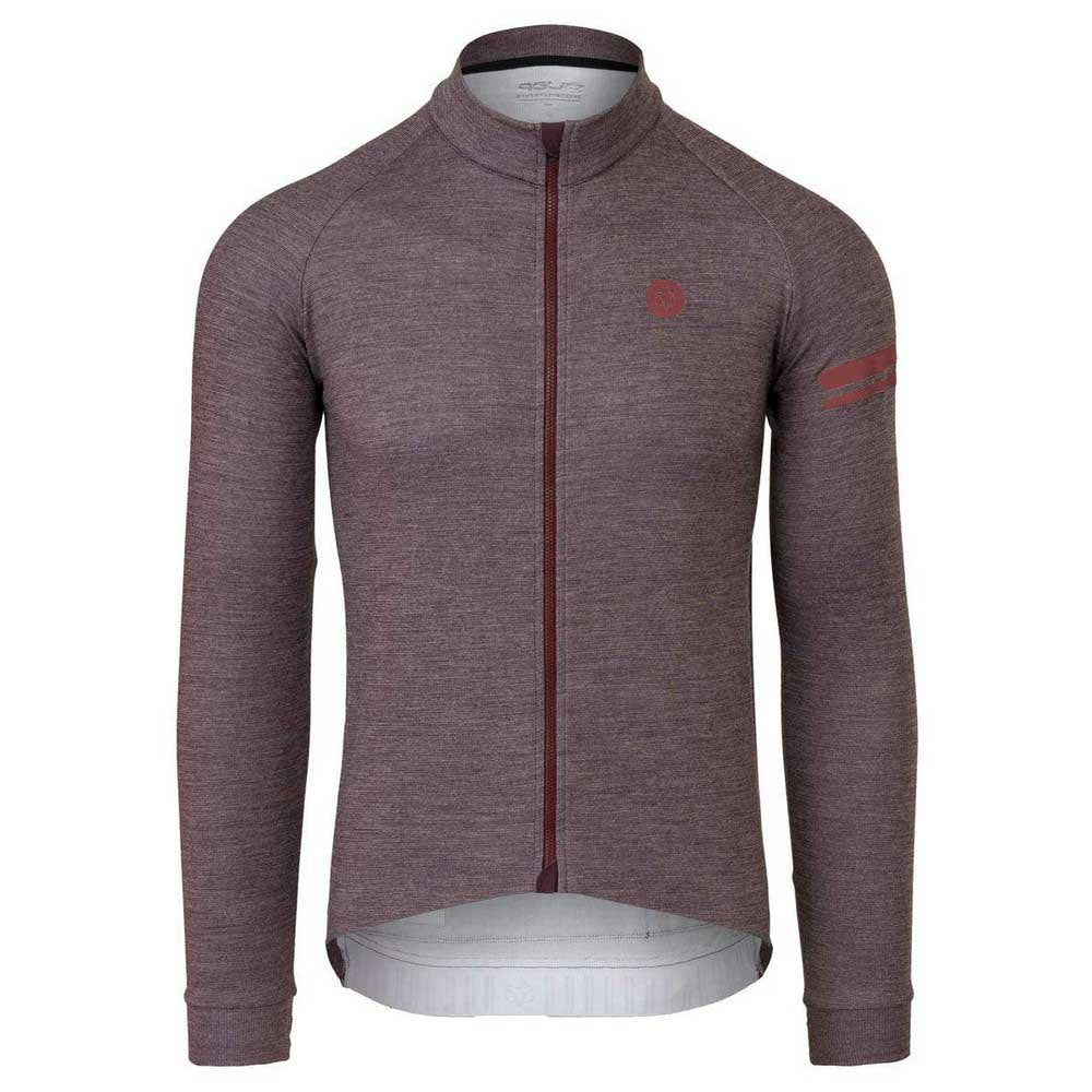 AGU Merino LS Performance Men Red Jersey