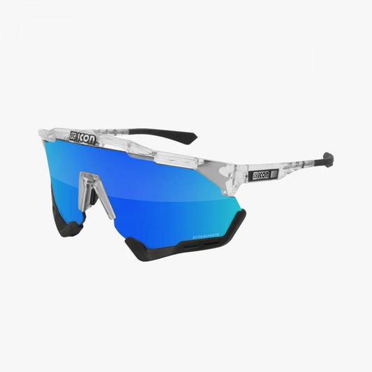 SCICON Aeroshade XL Cristal Brillo / Multiespejo Azul