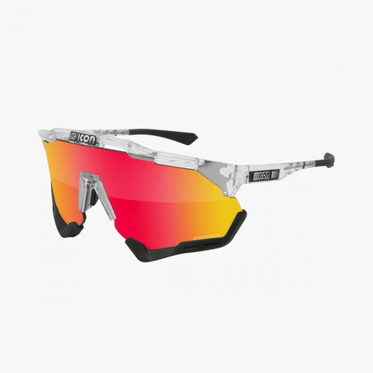 SCICON Aeroshade XL Crystal Gloss / Multimirror Rojo