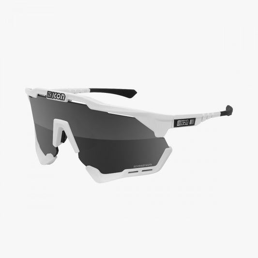 SCICON Aeroshade XL Blanco Brillo / Plata Multiespejo