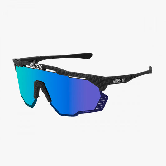 SCICON Aeroshade Kunken Carbono Mate / Multiespejo Azul