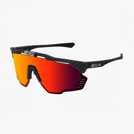 SCICON Aeroshade Kunken Carbono Mate / Multimirror Rojo