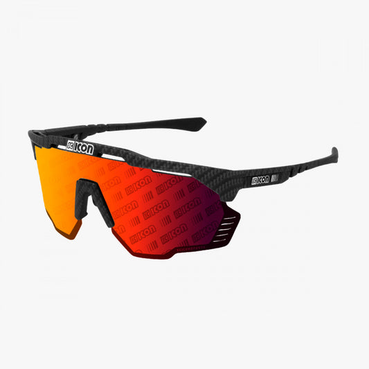 SCICON Aeroshade Kunken Carbono Mate / Monograma Rojo