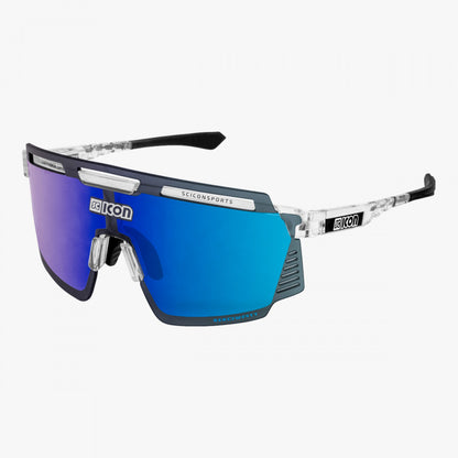 SCICON Aerowatt Cristal Brillo / Multiespejo Azul