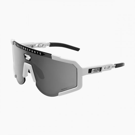 SCICON Aeroscopio Blanco Brillo / Multiespejo Plata
